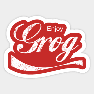 Enjoy Grog Sticker
